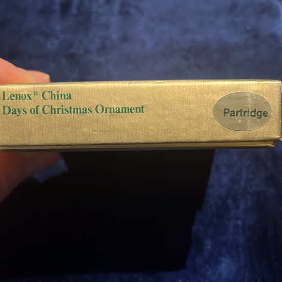 LENOX 12 Days of Christmas Partridge in a Pear Tree Ornament 1987 First Edition - Picture 12 of 12